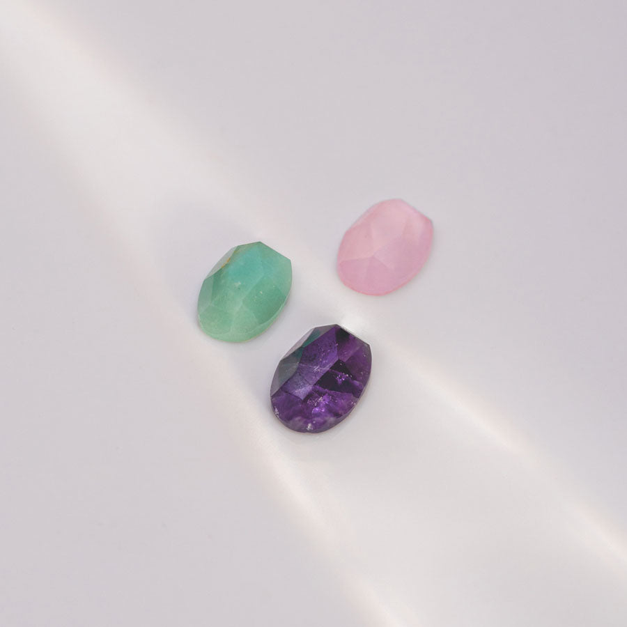 Purple sales green gemstone