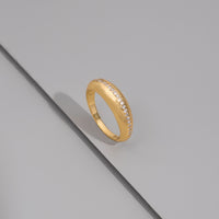 Dome Pave 14K Gold Vermeil Ring | Wanderlust + Co 