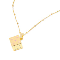 Dice Gold Necklace | Wanderlust + Co