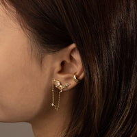 Sunseeker Horizon Gold Drop Earrings | Wanderlust + Co