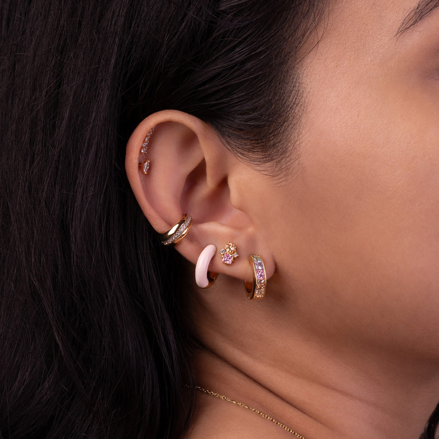 Rose gold online ear cuff earrings