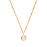 Libra Zodiac Mother of Pearl 14K Gold Vermeil Pendant | Wanderlust + Co