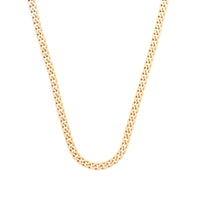 Chunky Curb Gold Chain Necklace | Wanderlust + Co