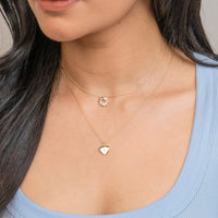 Petite Heart 14K Gold Vermeil Locket Necklace
