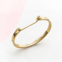 Constellation Gold Mantra Bangle (Written in the Starts) | Wanderlust + Co