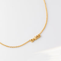 Aries Gold Necklace | Wanderlust + Co 
