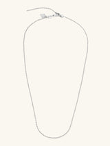 Silver Sliding Classic Chain Necklace | Wanderlust + Co
