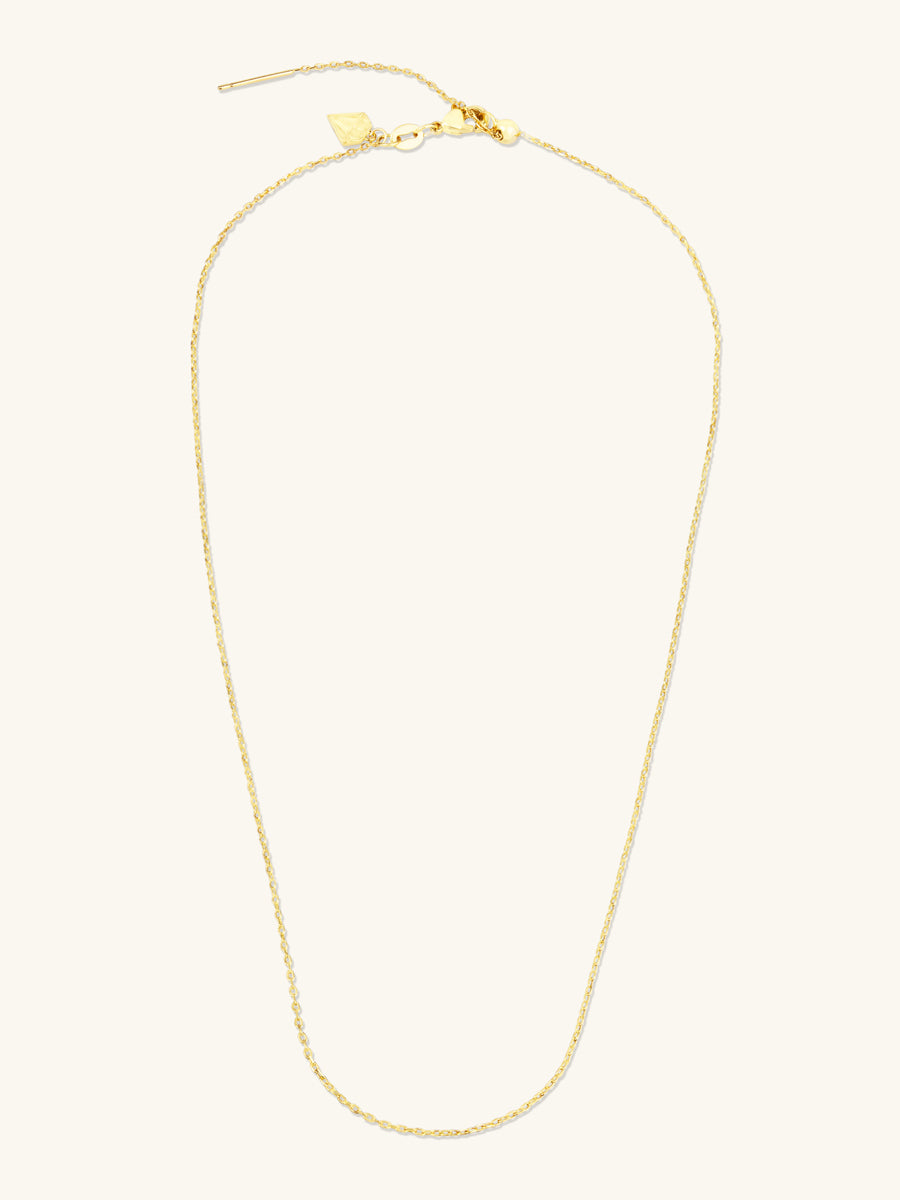 Gold Sliding Classic Chain Necklace | Wanderlust + Co