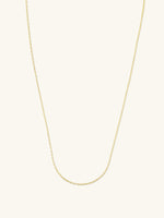 Gold Sliding Classic Chain Necklace