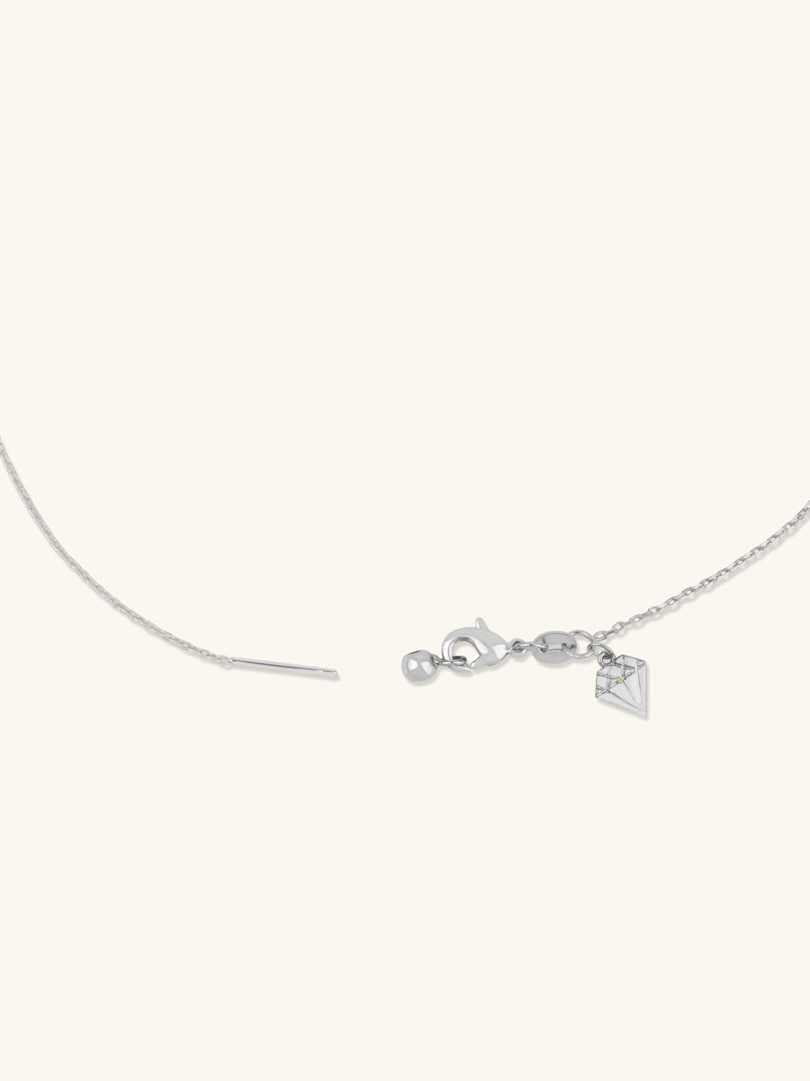 Silver Sliding Classic Chain Necklace | Wanderlust + Co