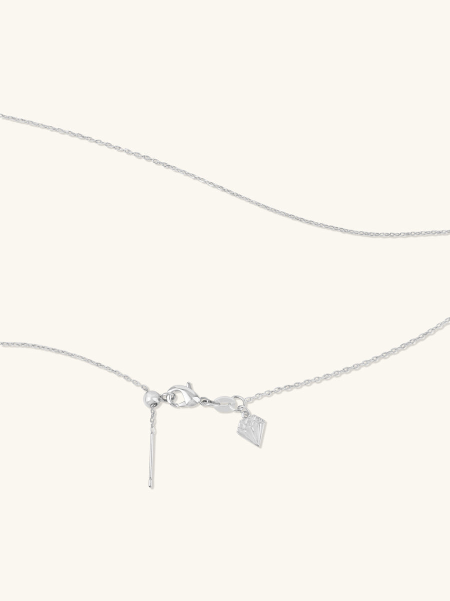 Silver Sliding Classic Chain Necklace | Wanderlust + Co
