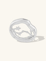 Zodiac Constellation Silver Charm | Wanderlust + Co