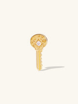 Universe Key Gold Charm | Wanderlust + Co