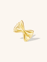 Bow Tie Pasta Gold Charm | Wanderlust + Co