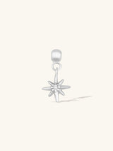 Sparkle Silver Drop Charm | Wanderlust + Co