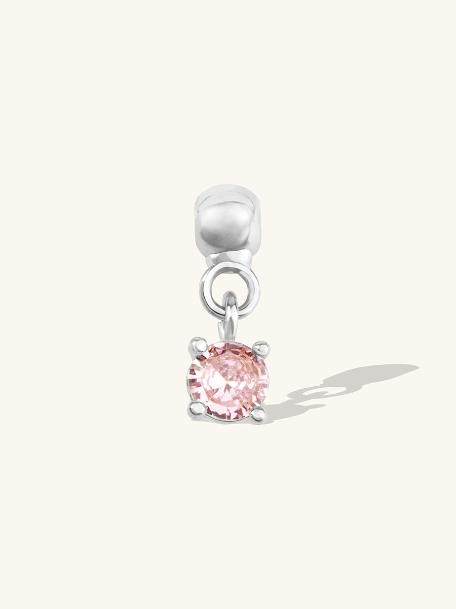 Diamante Silver Drop Charm | Wanderlust + Co