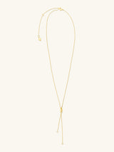 Lariat Gold Necklace