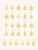 Alphabet Gold Charm | Wanderlust + Co