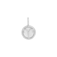 Aries Zodiac Mother of Pearl 925 Sterling Silver Pendant | Wanderlust + Co