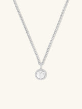 Aries Zodiac Mother of Pearl 925 Sterling Silver Pendant | Wanderlust + Co