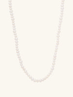 Beaded Pearl Gold Necklace