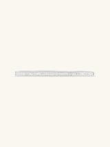 Classic Baguette 925 Sterling Silver Bangle | Wanderlust + Co