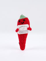 W+Co Chilli Crochet Bag Charm