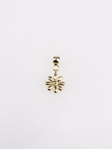 Daisy Gold Drop Charm