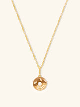 Donut Coffee Glazed Gold Necklace | Wanderlust + Co