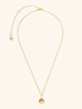 Donut Coffee Glazed Gold Necklace | Wanderlust + Co