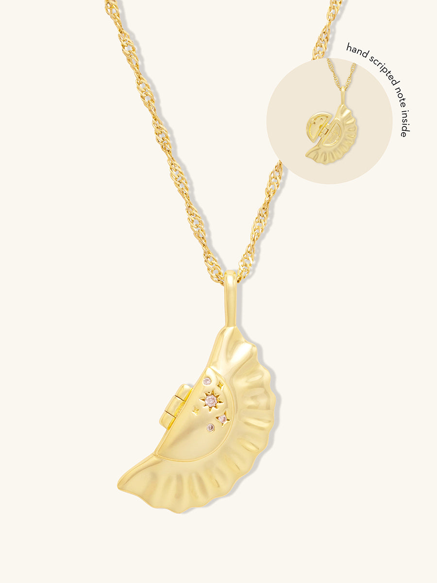 Dumpling Gold Necklace