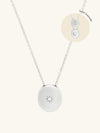 Falling Star Heirloom Silver Locket Necklace