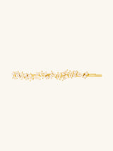 Jagged Baguette Gold Hair Clip | Wanderlust + Co