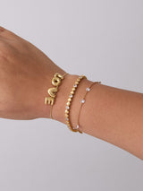 Glimmer Gems 14K Gold Vermeil Bracelet | Wanderlust + Co