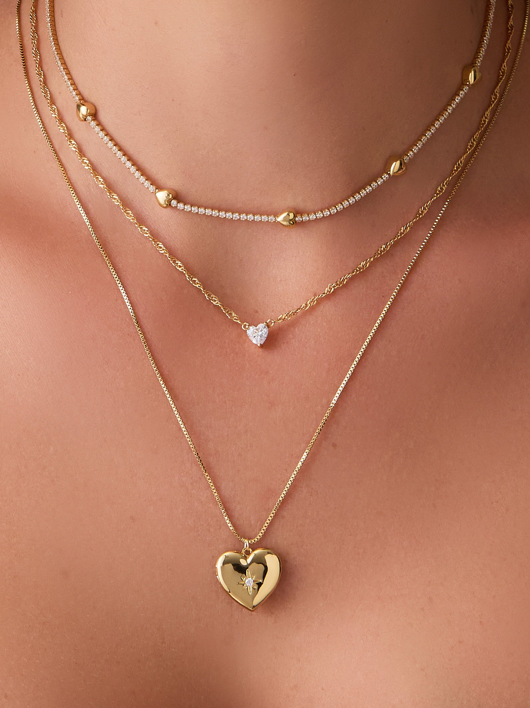 Heart Gold Necklace