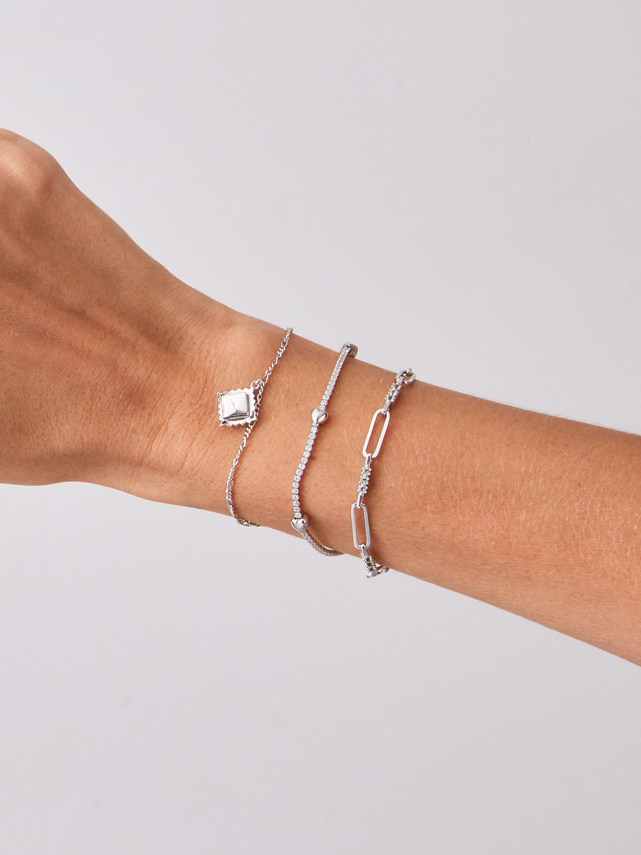 Link Topaz 925 Sterling Silver Bracelet