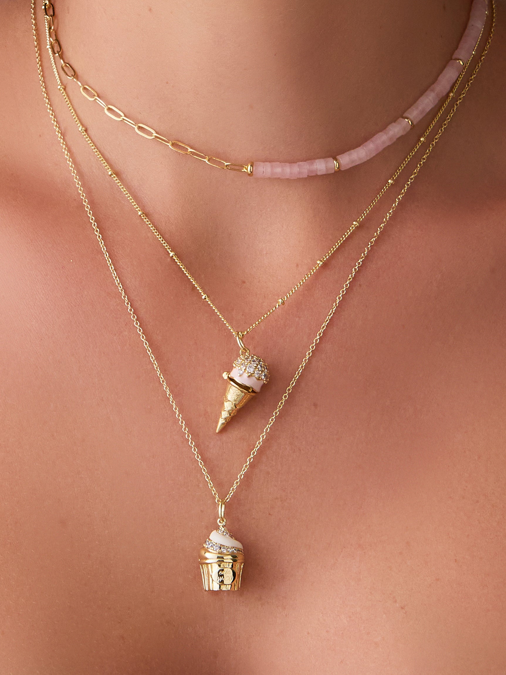 Whisper Melt Ice Cream Necklace