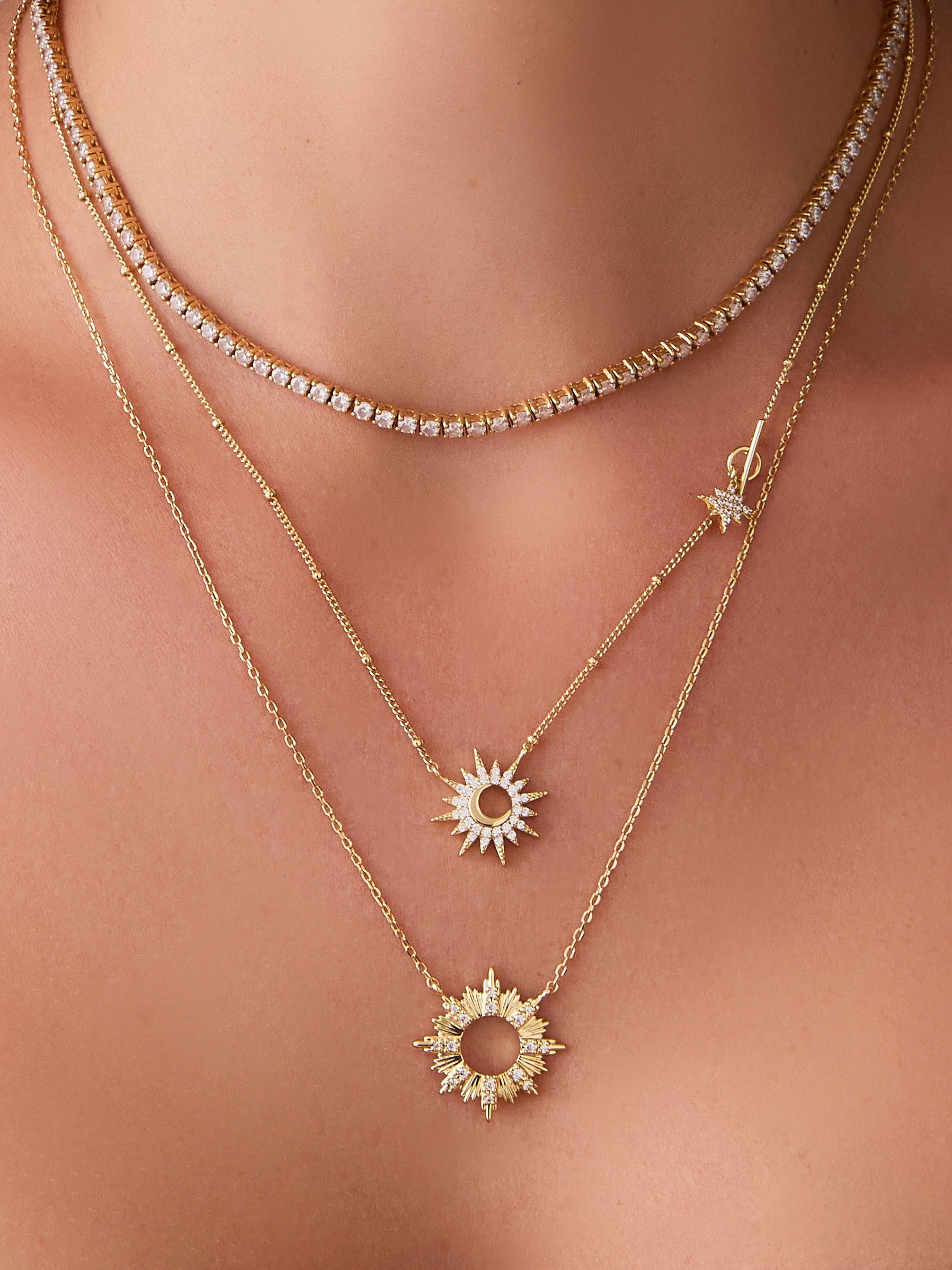Sunseeker Gold Necklace | Wanderlust + Co