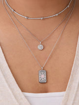 Virgo Zodiac Mother of Pearl 925 Sterling Silver Pendant | Wanderlust