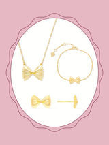 Bow Tie Pasta Gold Set
