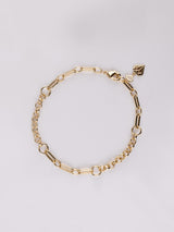 Mixed Chain Gold Bracelet