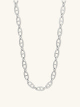 Multi Link Anchor 925 Sterling Silver Chain Necklace | Wanderlust + Co