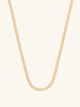 Petite Link Anchor 14K Gold Vermeil Necklace | Wanderlust + Co