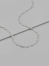 Petite Link Anchor 925 Sterling Silver Necklace | Wanderlust + Co