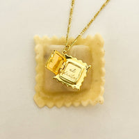 Ravioli Gold Necklace