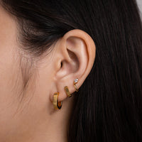 Ribbed Bar Earrings Set | Wanderlust + Co