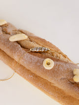 Baguette Pave Gold Necklace | Wanderlust + Co