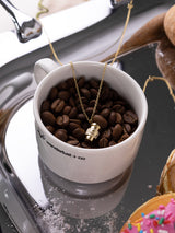Coffee On The Gold Necklace | Wanderlust + Co