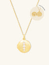 Starburst 14K Gold Vermeil Locket Necklace