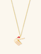 Strawberry Shortcake Gold Locket Necklace | Wanderlust + Co